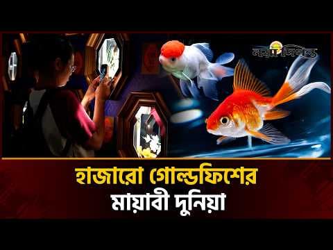 অ্যাকোয়ারিয়াম নয়, যেন পানির নিচের স্বপ্নের জগৎ!
