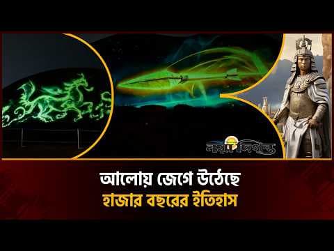 আলো-ছায়ায় জীবন্ত হলো দক্ষিণ কোরিয়ার সিলা রাজ্যের ইতিহাস