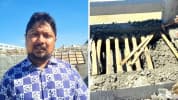 সেতুতে রডের বদলে বাঁশ, প্রকৌশলীকে স্ট্যান্ড রিলিজ
