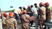 ঢাকা-মাওয়া এক্সপ্রেসওয়েতে বাসের ধাক্কায় মোটরসাইকেল আরোহী নিহত, আহত ১