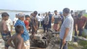 ভূরুঙ্গামারীর অবৈধ বালু উত্তোলন বন্ধে অভিযান, ৭টি ড্রেজার জব্দ