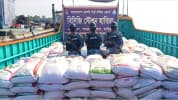 হাতিয়ায় কোস্ট গার্ডের অভিযানে ১৫ হাজার কেজি চিনি জব্দ