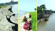 ব্রহ্মপুত্রে ভাঙন : এক সপ্তাহে বিলীন ১৮ বাড়ি, ৫০ একর জমি