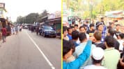 রাজাপুরে পাল্টাপাল্টি মানববন্ধন ঘিরে ১৪৪ ধারা জারি