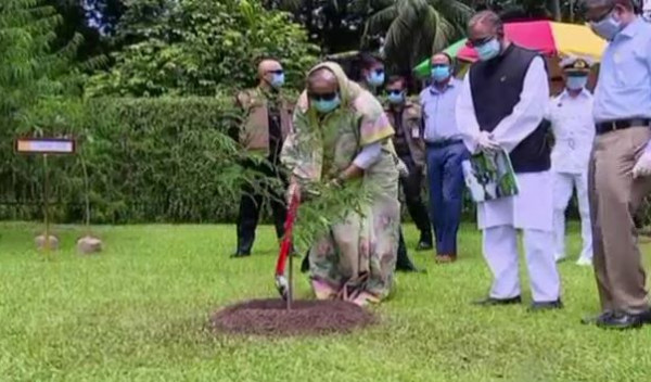 সারাদেশে ১ কোটি বৃক্ষরোপণ কর্মসূচির উদ্বোধন প্রধানমন্ত্রীর