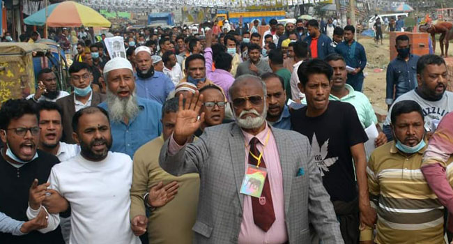 নারায়ণগঞ্জ সিটি করপোরেশন - মেয়র প্রার্থী অ্যাডভোকেট তৈমূর আলম খন্দকার